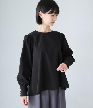 ウェザーストレッチプルオーバー(ブラック-F)