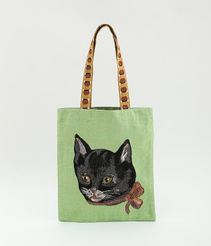 ナタリーレテ　アニマルフェイス　トートバッグ