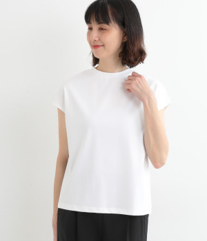 シルケットプレーティング天竺 プルオーバー(オフホワイト-ONESIZE)