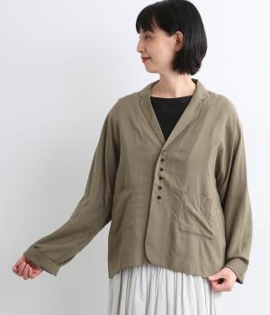 テーラードジャケット(モカ-ONESIZE)