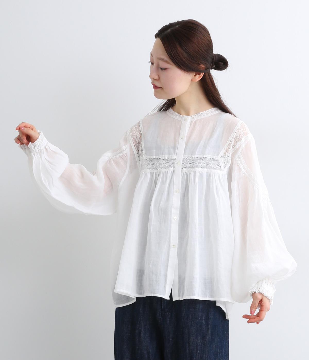 ラミーボイルレースブラウス｜UNPLE（アンプル）の商品詳細