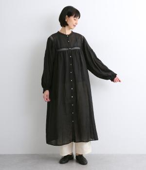 ラミーボイルレースワンピース(ブラック-ONESIZE)