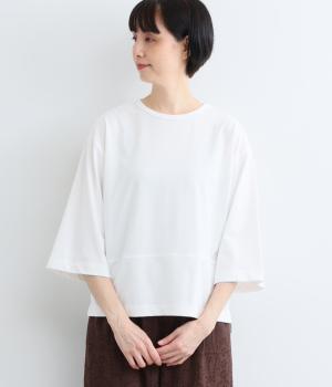 オーバーサイズTシャツ(オフホワイト-F)