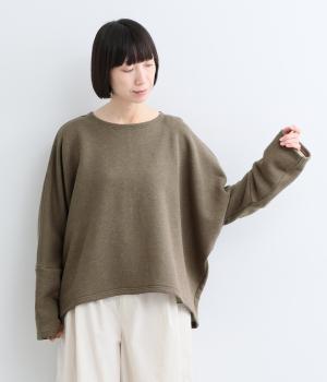 ウラケドルマンワイド プルオーバー（ブラウン・F）