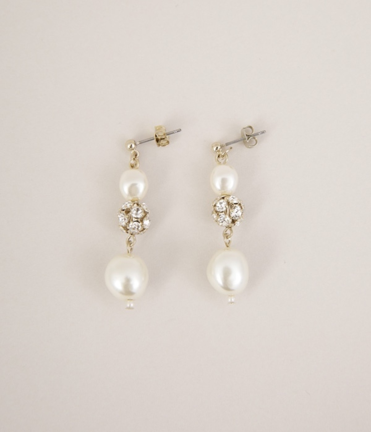 バロックパールロンデル　ピアス(カラー1-ONESIZE)