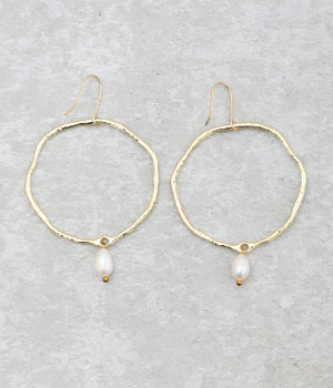 リング&ドロップ　ピアス