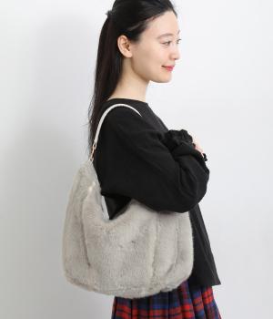 2wayエコファーショルダーバッグ