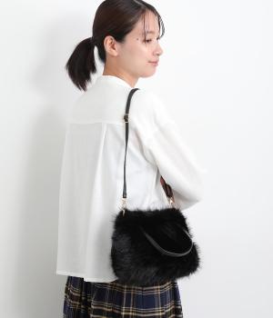 2wayエコファーハンドバッグ