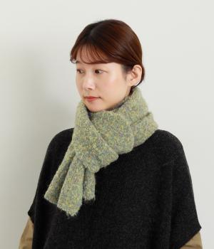 モヘアタッチマフラー