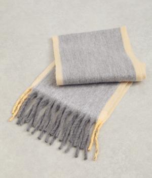 グラデーションストール(グレー-F)