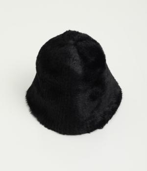 シャギーハット(ブラック-F)