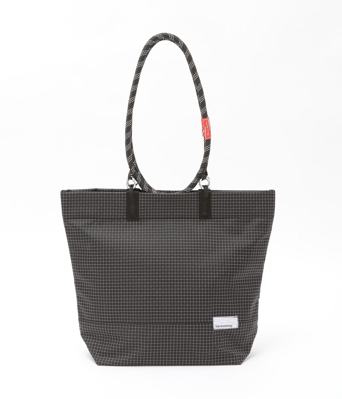 リップストップ2wayトート(ブラック-F)