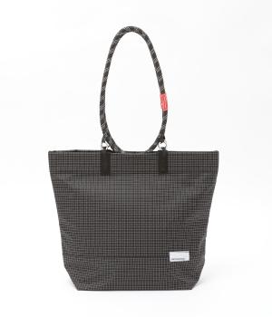 リップストップ2wayトート(ブラック-F)