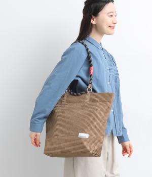 リップストップ2wayトート(ブラウン-F)