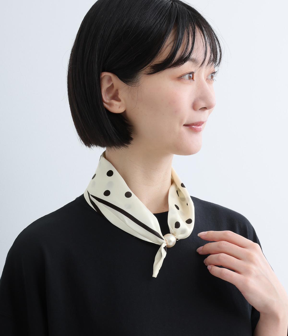 ドットワンタッチスカーフ