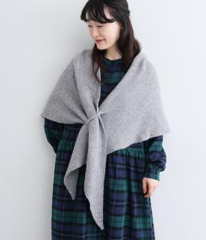 差し込み大判リブストール（グレー・F）