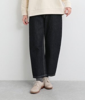 コットン12ozデニムコクーンパンツ(インディゴ-2)