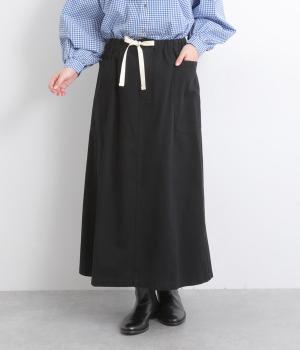 コットンツイルデザインAラインスカート