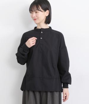 コットンワッフル×タイプライタープルオーバー