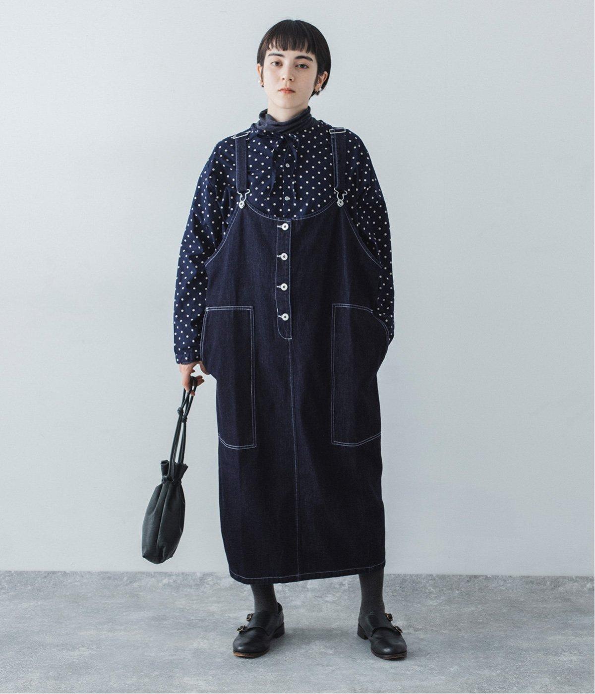 10ozデニムジャンパースカート｜vent blanc（ヴァンブラン）の商品詳細