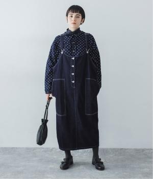 10ozデニムジャンパースカート