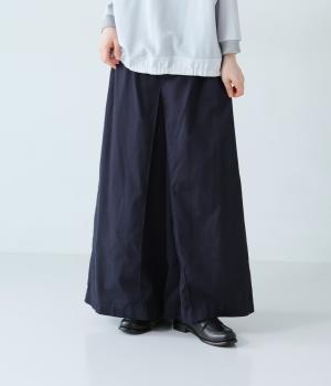 コットンツイルHAKAMAパンツ(ネイビー-F)