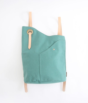 アシンメトリーリュック(コーラルブルー-ONESIZE)