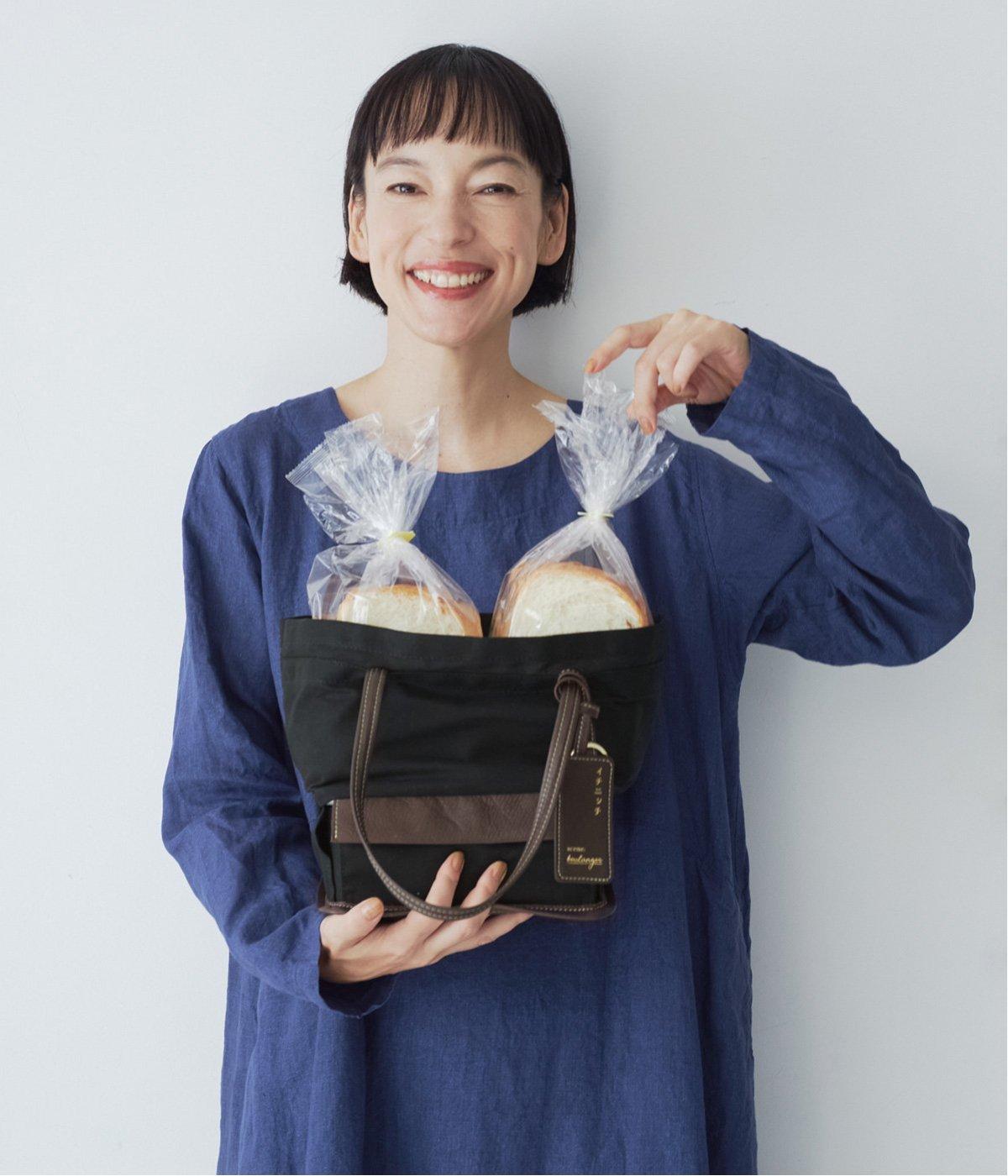 ベーカリーバッグ/ショクパン(ブラック-F)