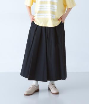 キュロットスカート(ブラック-F)