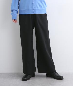 撥水アクティブストレッチイージーパンツ(ブラック-F)