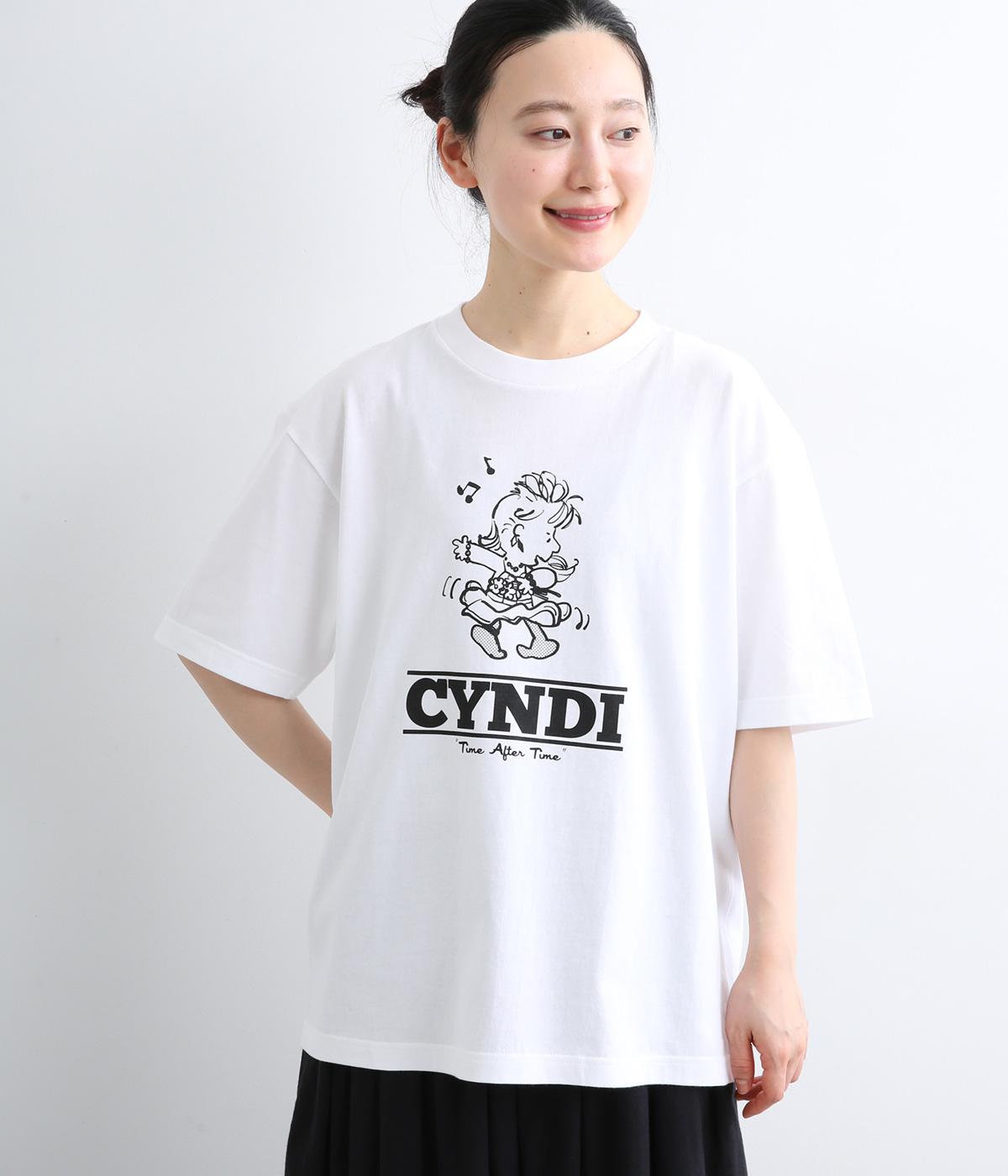 HOMAGE GRAPHIC　ルーズフィットTシャツ(CINDY-F)