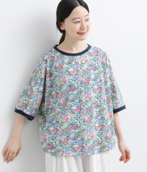 LIBERTYドルマンTシャツ五分袖(Thorpe-F)