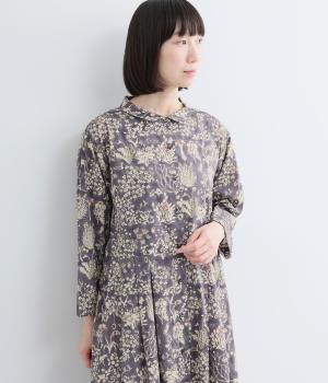 LIBERTYオフカラーワンピース(Yoshie/AE-F)