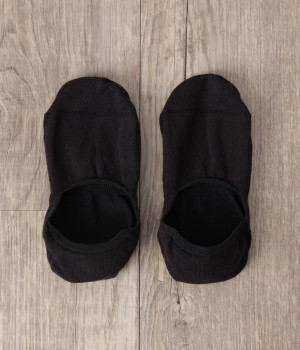 ハイツイストコットンフットカバー(ブラック-ONESIZE)