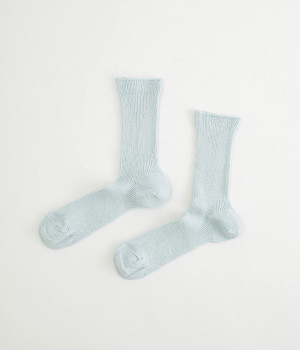 ベルギーリネンリブソックス