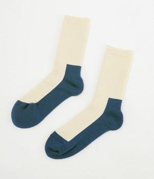 SAMPO ウールパイルウォークソックス(アイボリー-ONESIZE)