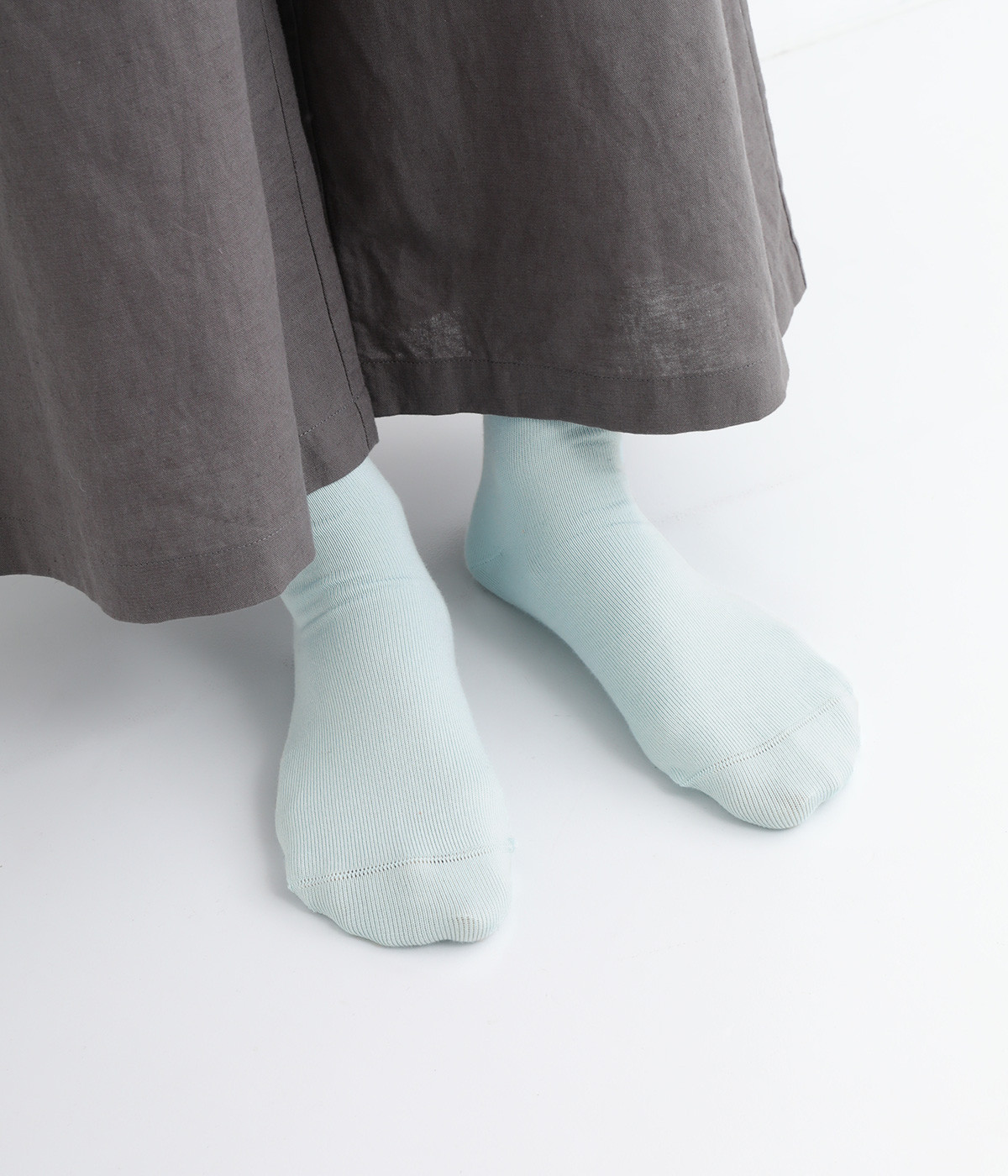 エジプトコットンプレーンソックス【シーズンカラー】(テンカワリバー-ONESIZE)