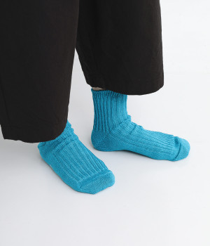 リネンリブソックス【シーズンカラー】(テンカワリバー-ONESIZE)