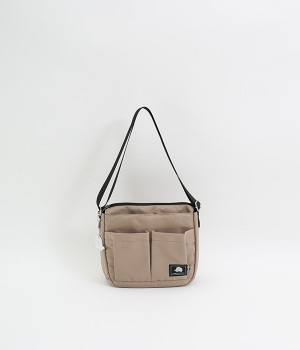 多機能ショルダーバッグ(ミルクティー-ONESIZE)