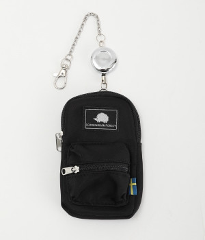 リュック型パスケース(ブラック-ONESIZE)