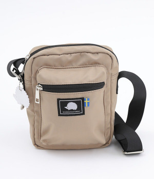 ミニスクエアショルダーバッグ(ミルクティー-ONESIZE)