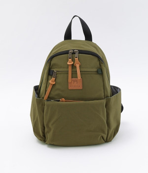 10ポケットミニリュック(カーキ-ONESIZE)