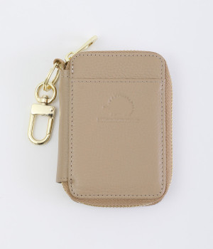 本革スマートキーケース(グレージュ-ONESIZE)