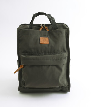 撥水2wayトートリュック(チャコール-ONESIZE)