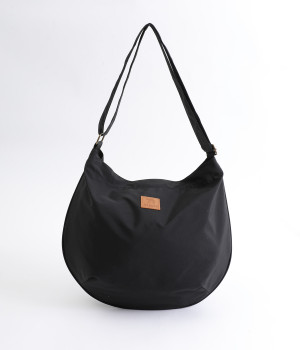 撥水バルーンショルダー(ブラック-ONESIZE)