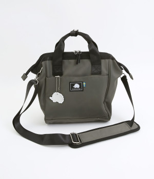 がばっとひらくショルダー(チャコール-ONESIZE)