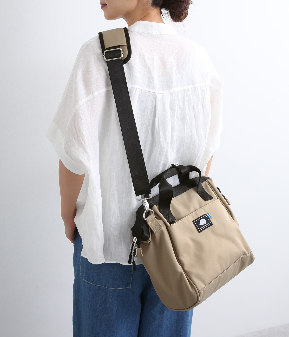 がばっとひらくショルダー(ミルクティー-ONESIZE)