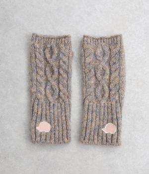 フィンガーレスアームカバー(ミックスベージュ-F)