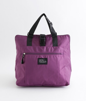 ２WAY　レジカゴバッグ(パープル-ONESIZE)