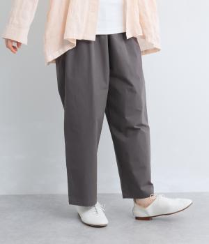 コットン馬布　カンフーパンツ(チャコール-F)